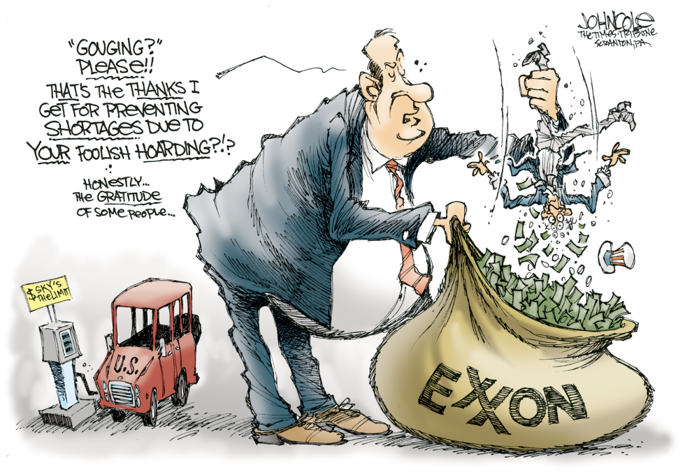 Exxon profits -- color