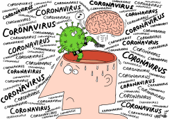 CORONAVIRUS DIZZINESS by Stephane Peray