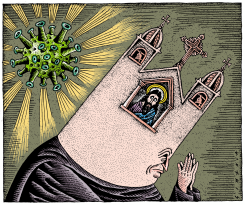 STAY HOME DURING HOLY WEEK by Osmani Simanca