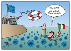 ITALY DROWNING by Arend van Dam