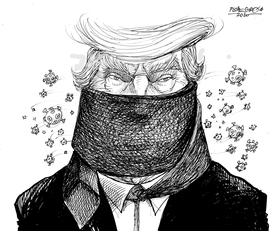 Trumps mask