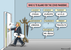 WHO TO BLAME by Marian Kamensky