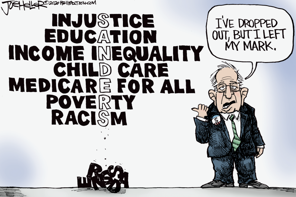Sanders Out