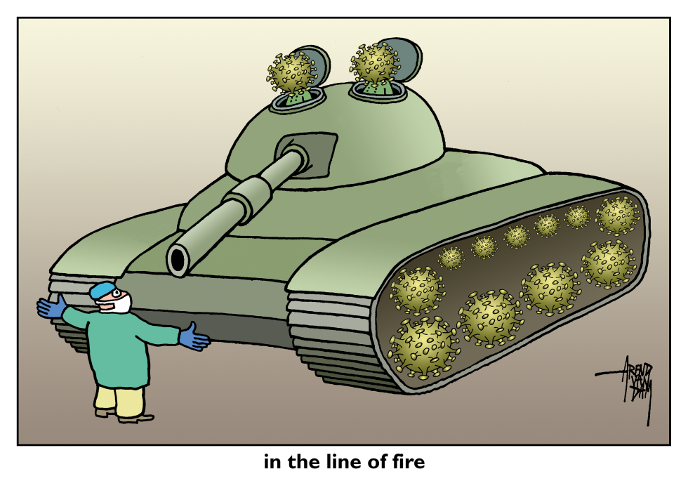 in the line of fire