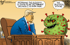 TRUMP AND REOPENING THE ECONOMY by Bruce Plante