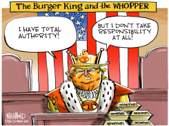 THE WHOPPER KING by Dave Whamond