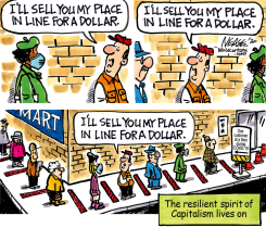 COVID CAPITALIST by Steve Nease
