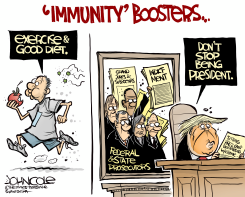 TRUMP IMMUNITY by John Cole