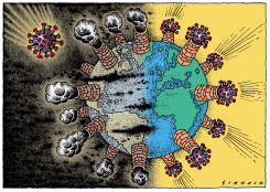 COVID 19 AND CLIMATE CHANGE by Osmani Simanca