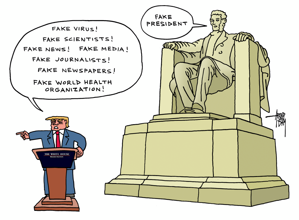 fake president