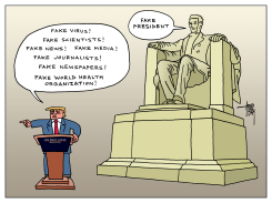 FAKE PRESIDENT by Arend van Dam