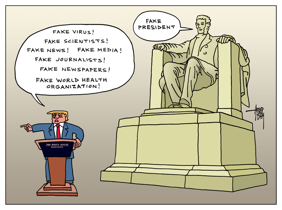 fake president