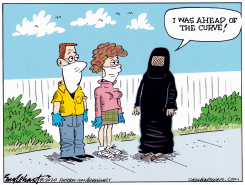 WEAR A MASK by Bob Englehart