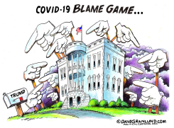 COVID-19 BLAME GAME by Dave Granlund