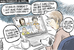 WHERE'S THE STIMULUS by Jeff Koterba