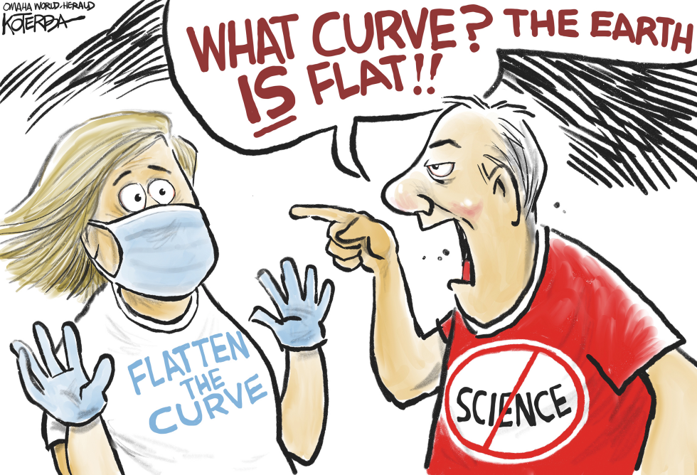Flattened Curve or Flat Earth?