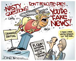 TRUMP CORONAVIRUS BRIEFINGS by John Cole