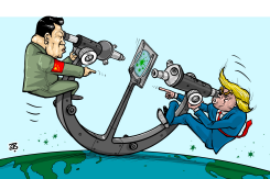 THE BLAME GAME by Emad Hajjaj