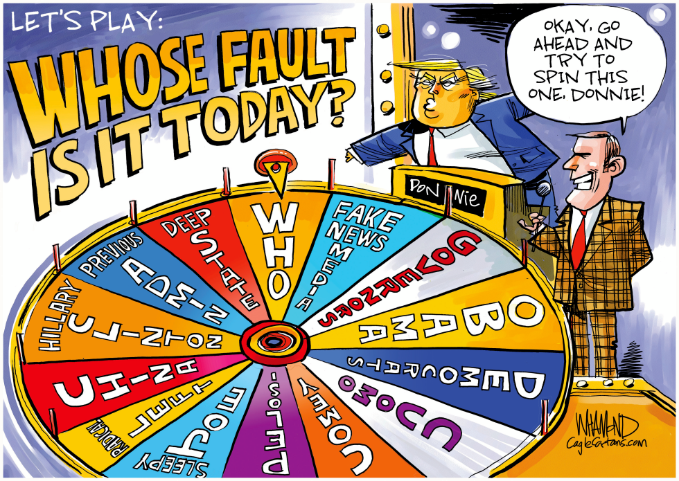 The Trump Blame Game