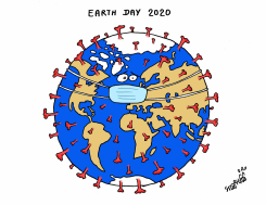 EARTH DAY 22 APRIL 2020 by Stephane Peray