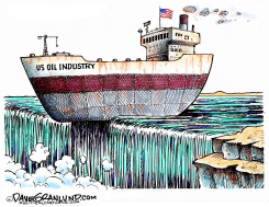 US OIL INDUSTRY ON BRINK by Dave Granlund