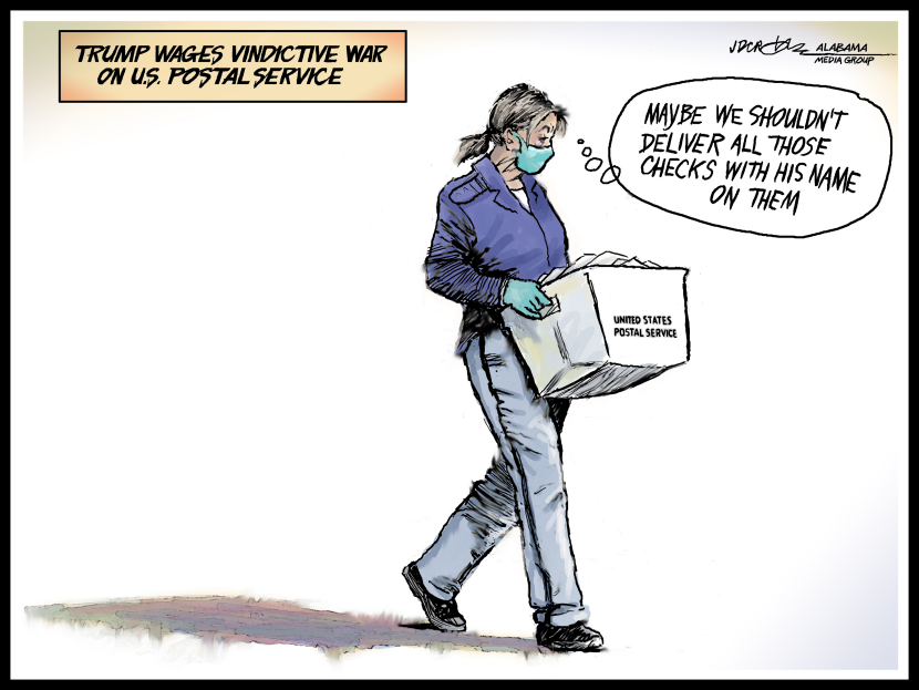Trump vs USPS