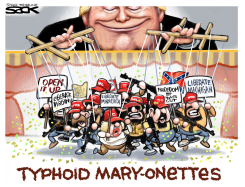 LIBERATE COVID by Steve Sack