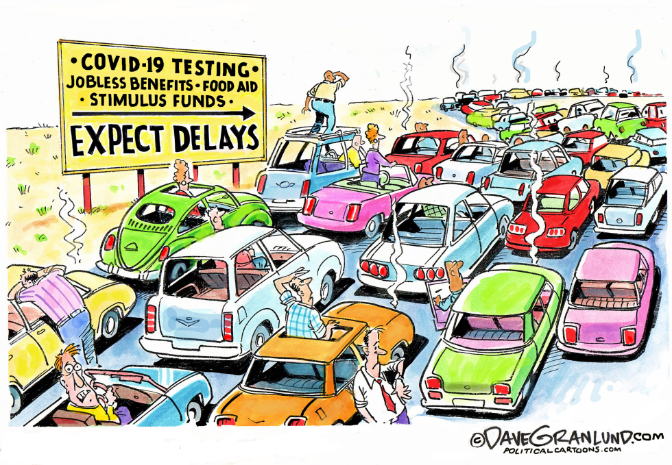 Long lines and Covid19