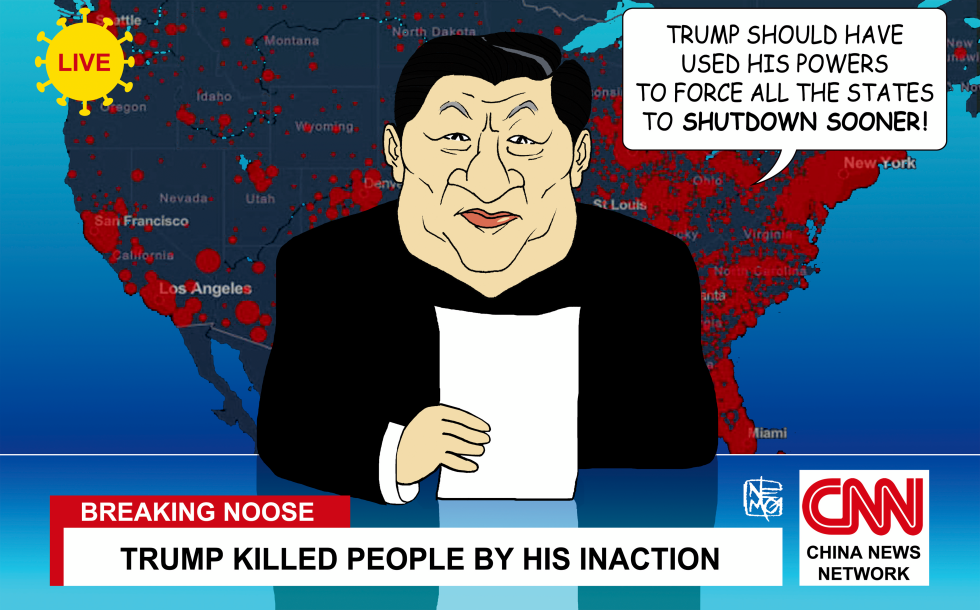 CNN criticises Trump shutdown