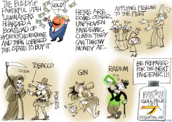 UTAH: HYDROXYCHLOROQUINE HOAX by Pat Bagley