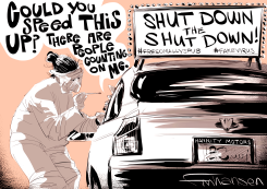 TEST POSITIVE FOR PROTESTING by Frank Hansen