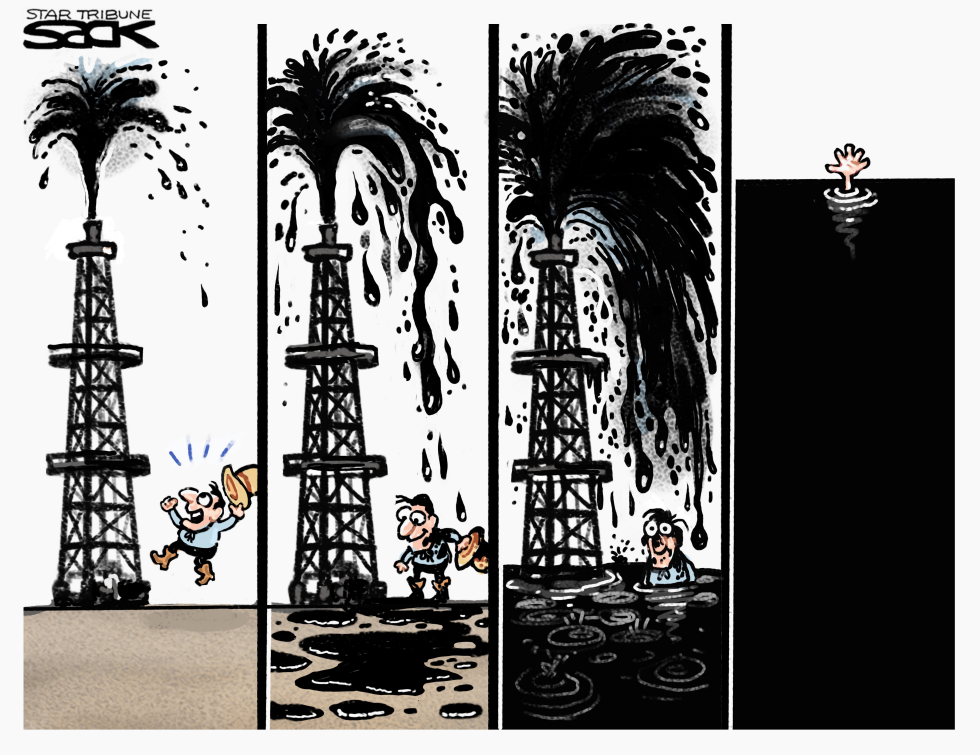 Oily Ocean