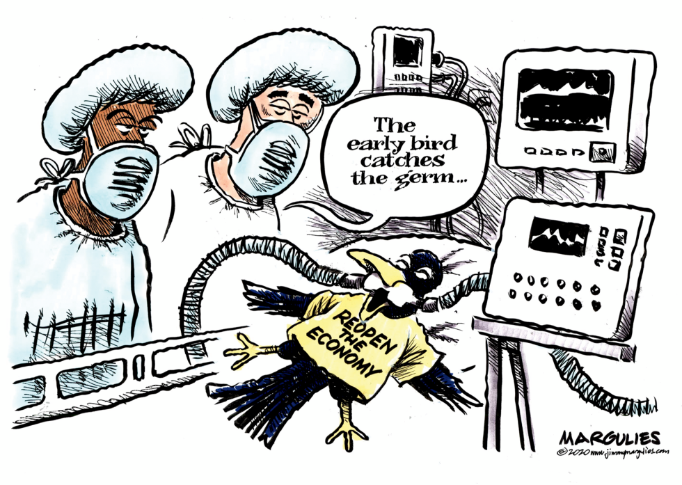 The early bird catches the germ