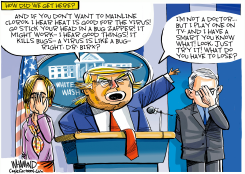 TRUMP CORONAVIRUS CURES by Dave Whamond