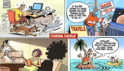 CORONA CACKLE by Paresh Nath