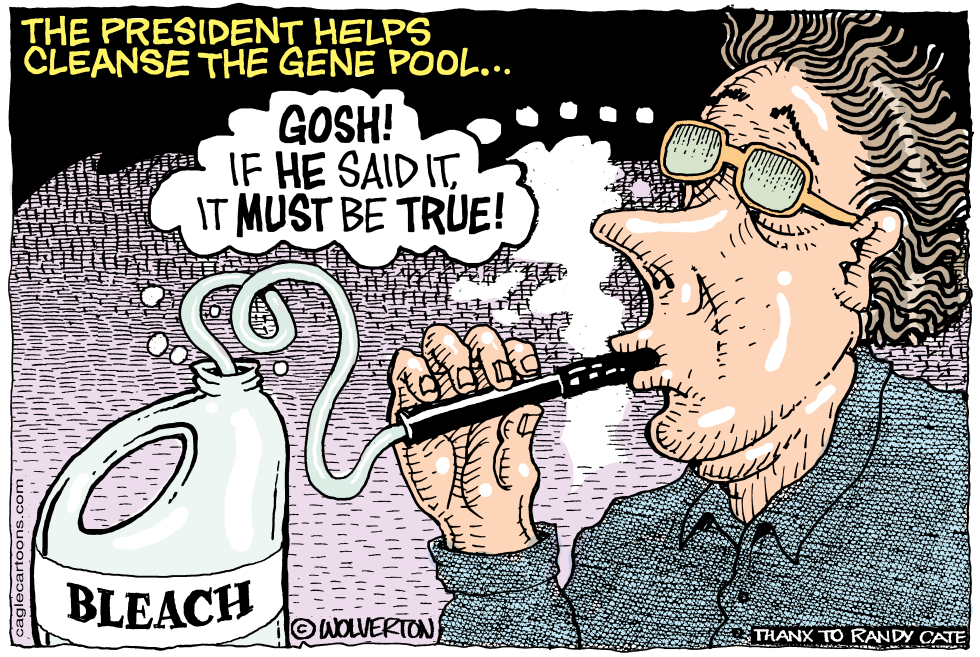 Trump's Disinfectant Cure