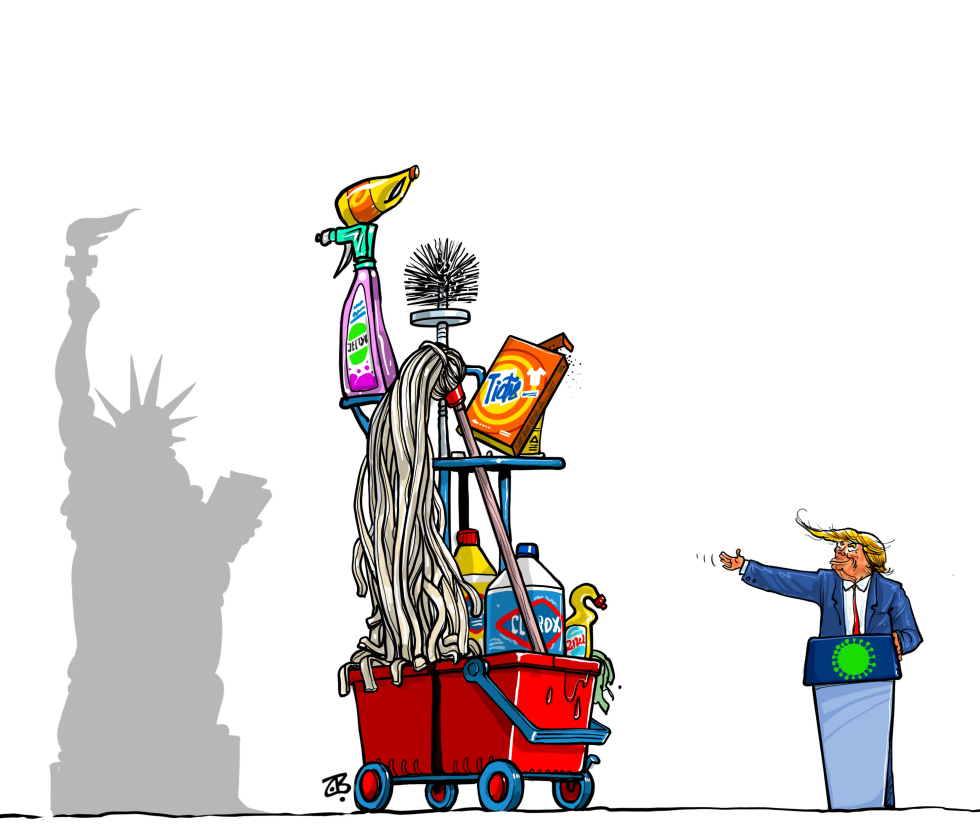 Disinfectant Trump !