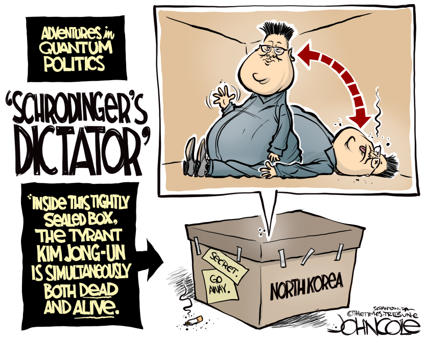 Kim Jong-un is dead and alive