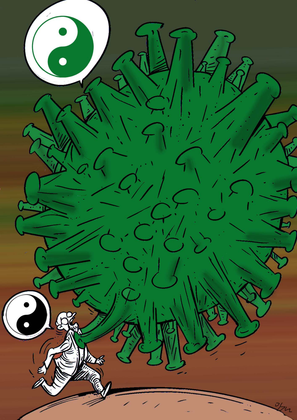 Coronavirus Yin and Yang