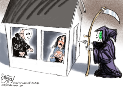 DOMESTIC VIOLENCE by Pat Bagley