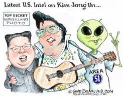 KIM STATUS AND US INTEL by Dave Granlund