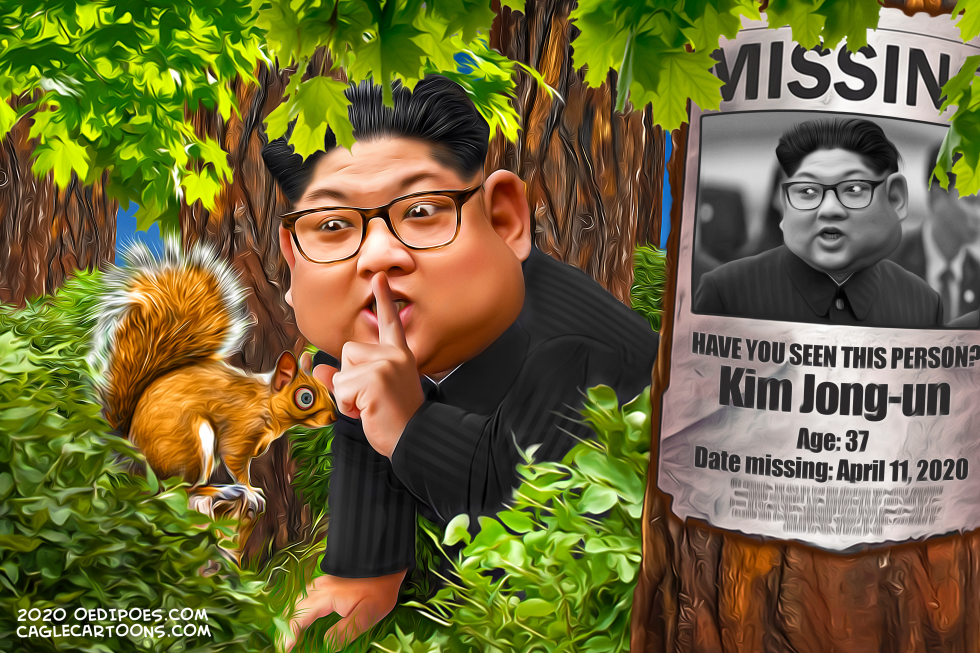 Hide and seek Kim Jong-un
