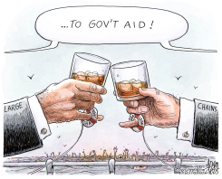 SBA LOANS by Adam Zyglis