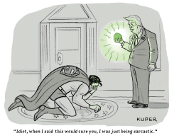 KRYPTONITE CURE by Peter Kuper