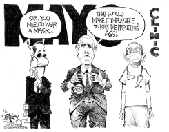 SICK PENCE NONE THE WISER by John Darkow