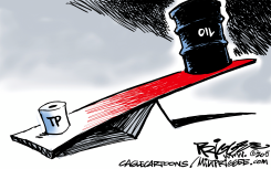 VALUE VS COST by Milt Priggee