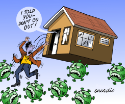 DON'T GO OUT by Arcadio Esquivel