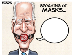 BIDEN HIS TIME by Steve Sack