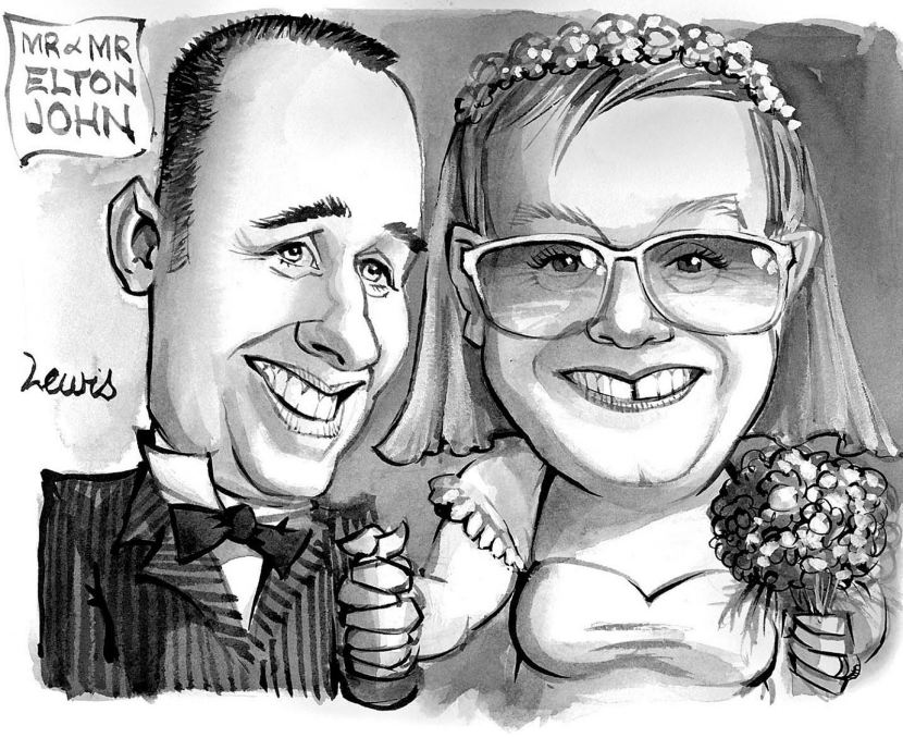 Mr and Mr Elton John