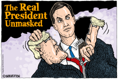 THE REAL PRESIDENT UNMASKED by Monte Wolverton